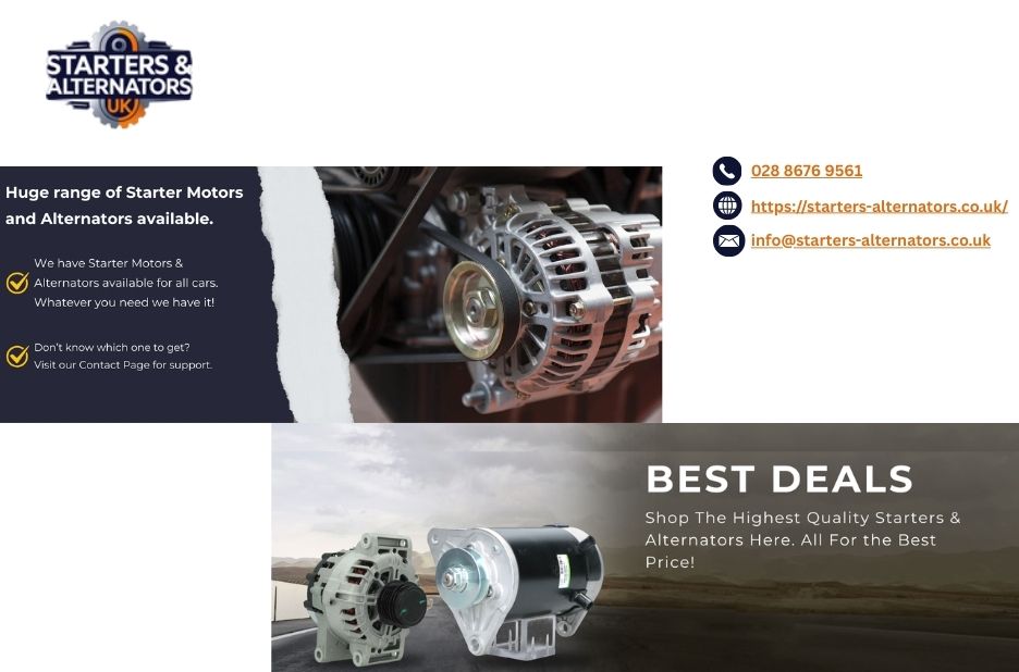 Alternator Online Store Uk | Starters-alternators.co.uk