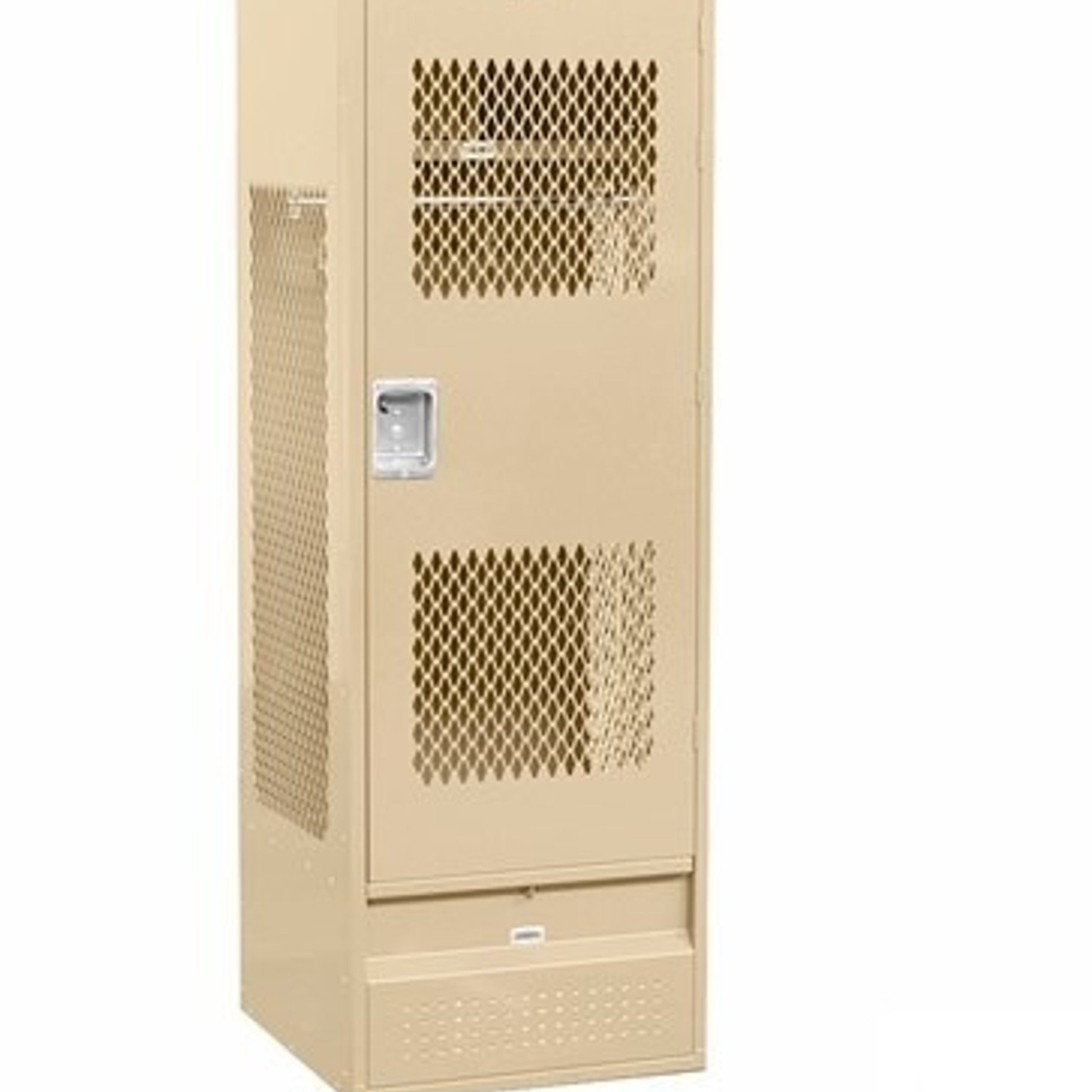 Elegant wooden lockers for secure, versatile storage