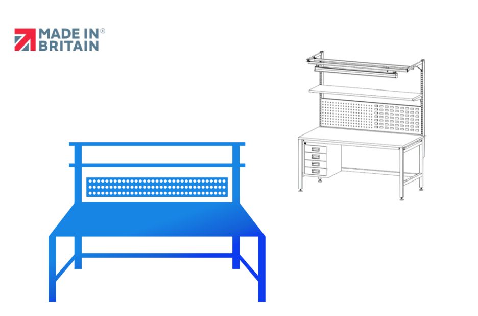 Sturdy Workbench for Heavy Loads: Built to Last