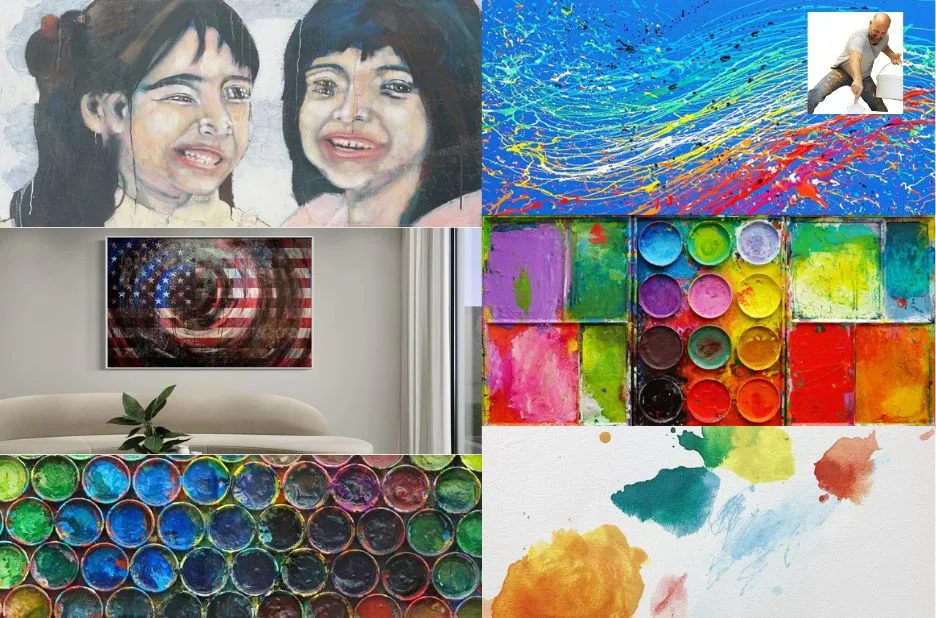 Experimentelle Malerei kaufen – Einzigartige abstrakte Kunstwerke für Ihre Wände