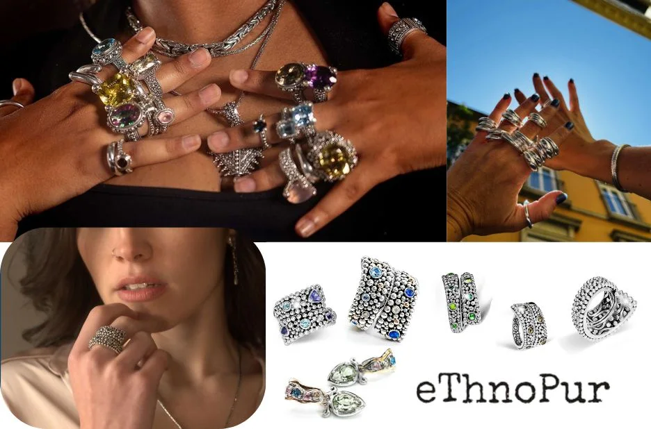Elegant Artisan Rings Madrid Crafted with Premium Natural Materials for Unique Style