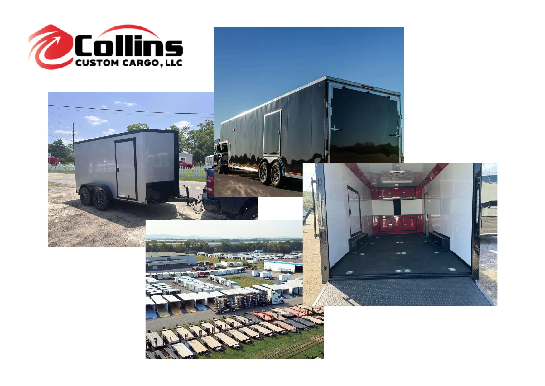 Red Enclosed Trailer for Secure Hauling and Durable Performance
