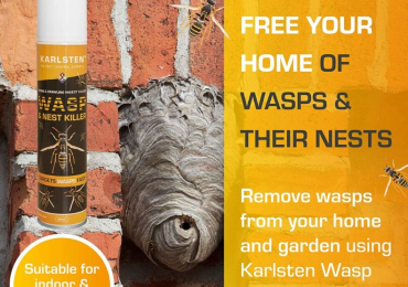 Karlsten Wasp Nest Removal Spray 300ml – Fast and Effective