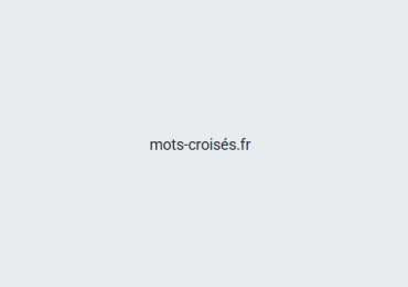 Mots Croises