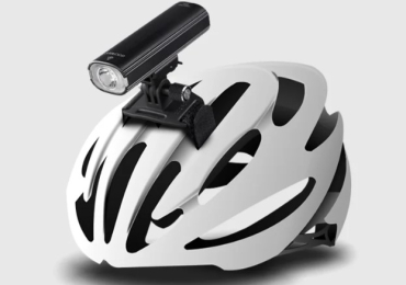 Rechargeable 2-in-1 Cycling Helmet Light for Safety and Comfort