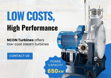 Saturated Steam Turbine Experts in India | Nconturbines.com