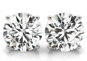 Buy Online Lab Grown Diamond Stud Earrings in New York
