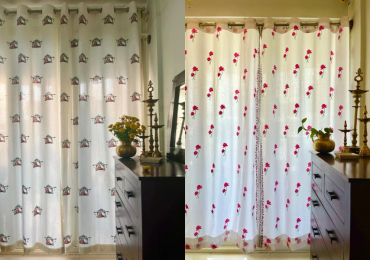 Buy the Cotton Printed Curtains