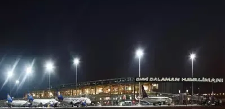 Smooth wheels waiting after the flight