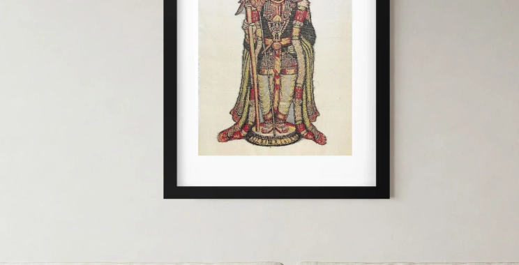 Buy Handmade Lakshmi Vishnu Artwork: Sacred, Handcrafted Art for Your Space