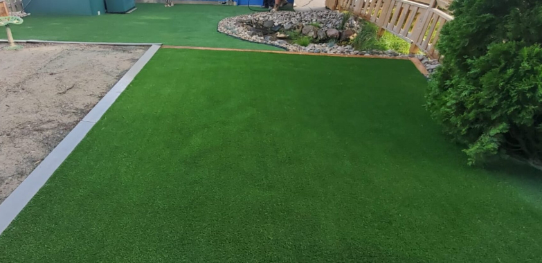 Transform Your Lawn with Synthetic Grass Installation in Kitchener
