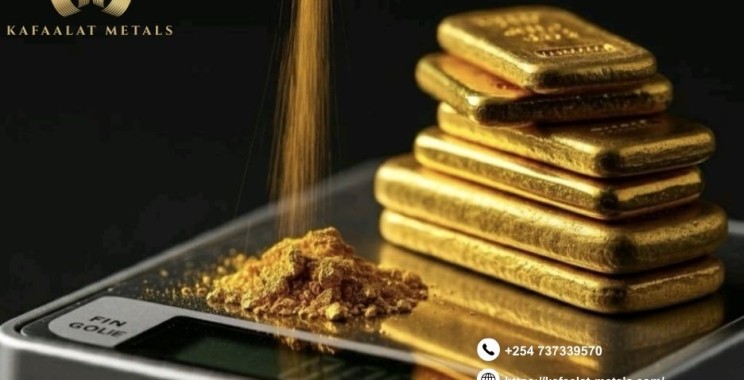 Export Gold Bars From Kenya | Kafaalat-metals.com