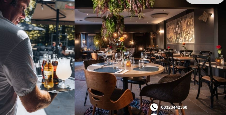 Gezellige brasserie met speeltuin voor het hele gezin