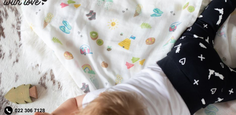 Lyxig muslinfilt för barn i Nya Zeeland