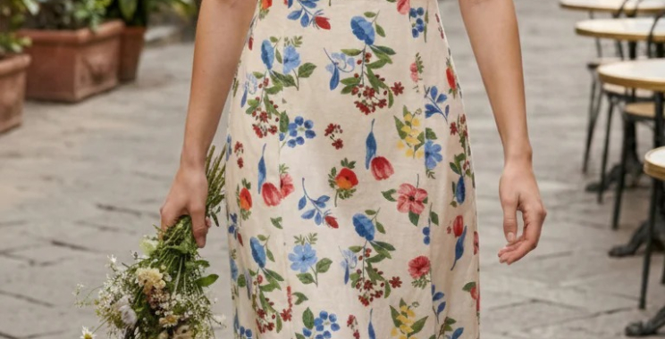 Shop the Black Floral Ruffle Dress Today