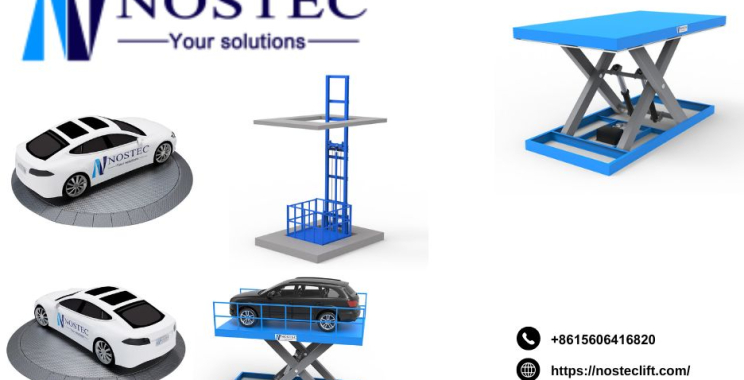 Double platform car lift: efficient workspace expansion