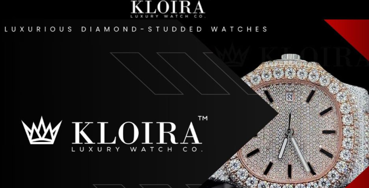 Luxurious iced timepieces for bold, refined style