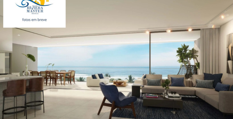 Viva à Beira-Mar: Apartamento em Riviera de São Lourenço à Venda