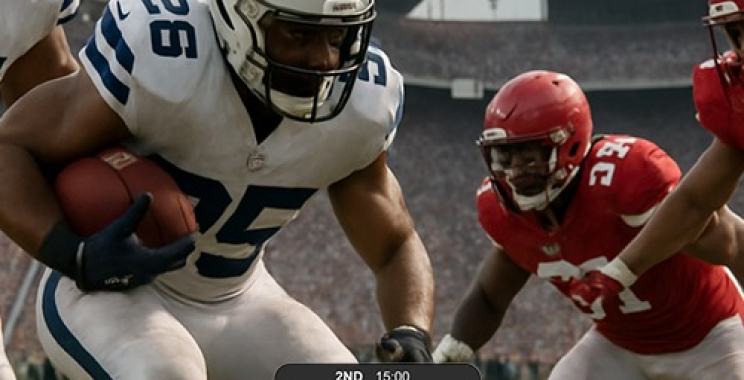 Professional Football Overlay for Live Streams and Scoreboards