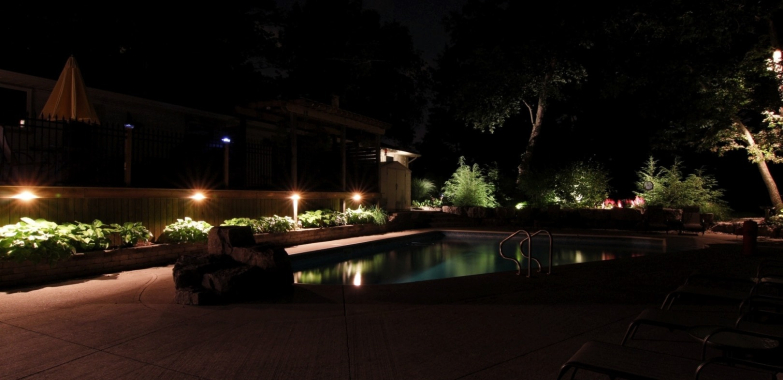 Create a warm, inviting outdoor space with smart lighting ideas