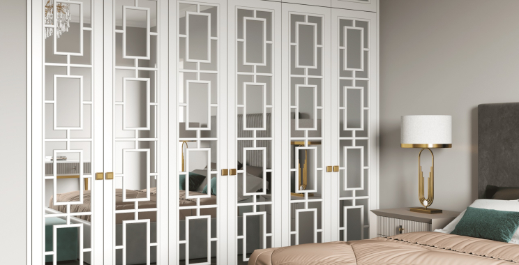 Luxury bedrooms with expansive storage and walk-in wardrobes