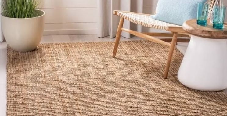 Natural, durable large jute rugs for NZ homes