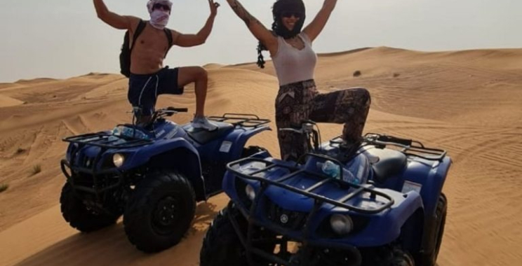 Chase Dubai’s Dawn on an Exhilarating Desert Quad Adventure