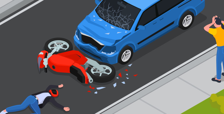 Practical guidance after a minor car crash in the UK
