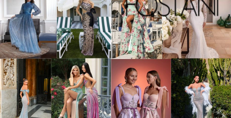 Gilded Eveningwear: Amarra-Inspired Prom Gowns for 2024