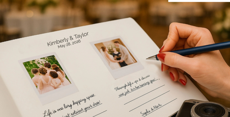 Capture Love Forever: A Charms of Wedding Guest Books