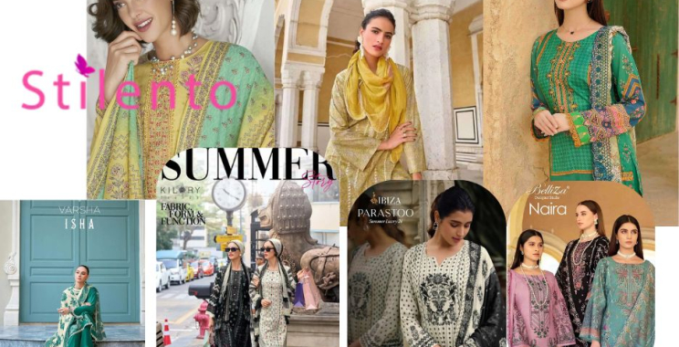 Exploring Stylish Unstitched Suits for Women Online