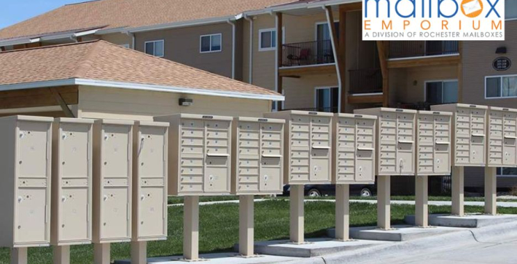 Secure, Stylish Multi-Unit Mail Delivery for Shared Spaces