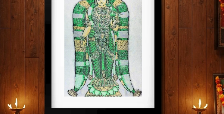 Timeless Venkateswara Framed Decor for Your Home in India