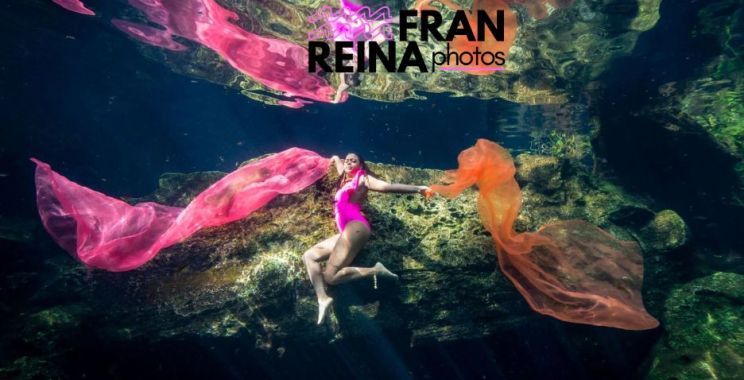 Graceful underwater portraits celebrating motherhood in serene settings