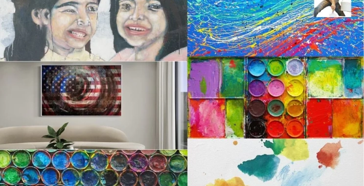 Experimentelle Malerei kaufen – Einzigartige abstrakte Kunstwerke für Ihre Wände