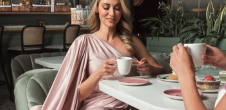 Timeless Couture Gown by a NYC Label for Elevated Events