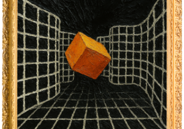 Surrealist Bitcoin Painting | Bitcoin Oil Paintings