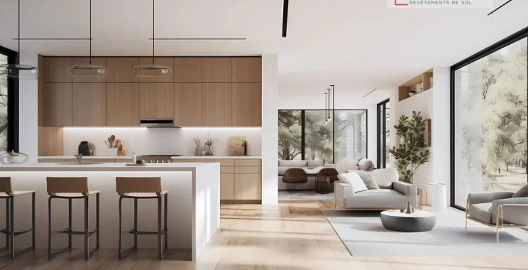 Installation de plancher résidentiel à Laval pour un intérieur élégant et durable