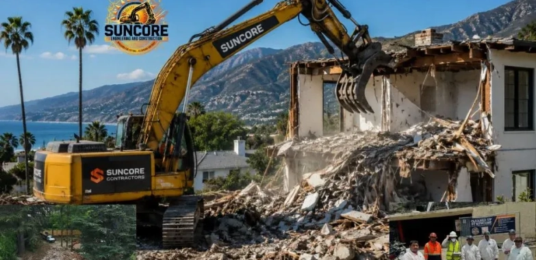 Site Demolition Contractor Los Angeles | Suncore.la