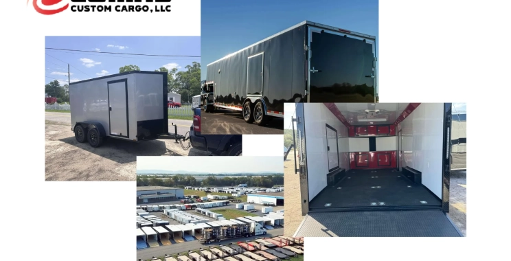 Red Enclosed Trailer for Secure Hauling and Durable Performance