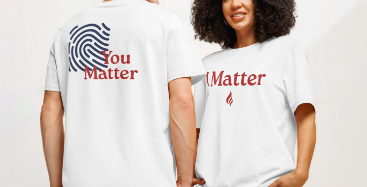You Matter T-Shirt – Wear Positive Vibes Today