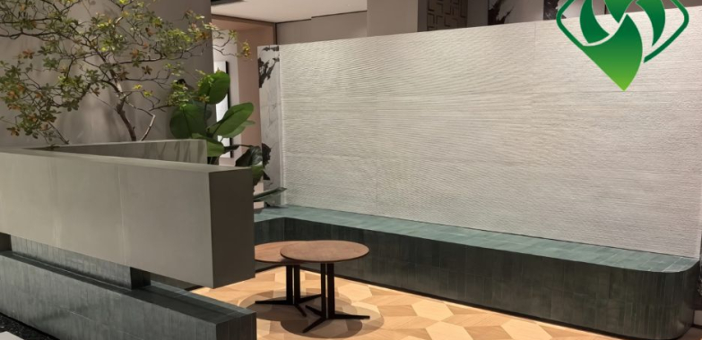 Elevate Spaces with Timeless Sandstone Tile Accents